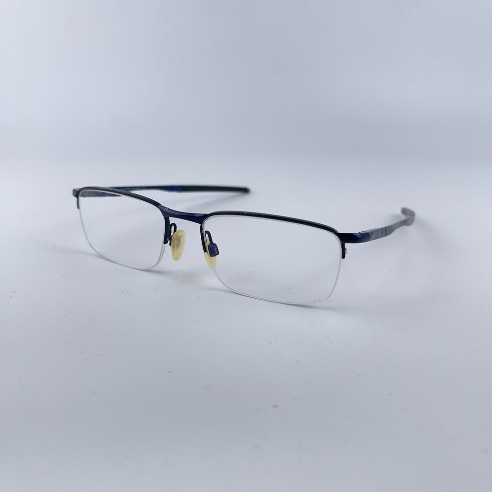 Oakley Barrelhouse OX3174-0453 Unisex Eyeglasses Frame Blue Half Rim 53-18-139mm